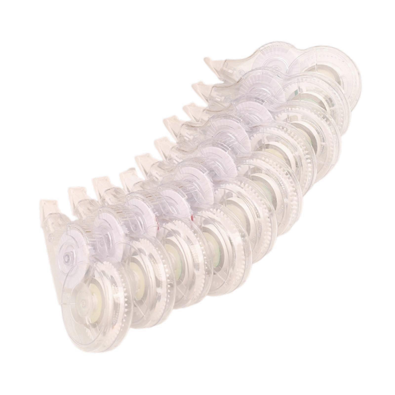 10Pcs Correction Tape with Dispenser,Wrong Out Tear Resistant Students Easy to