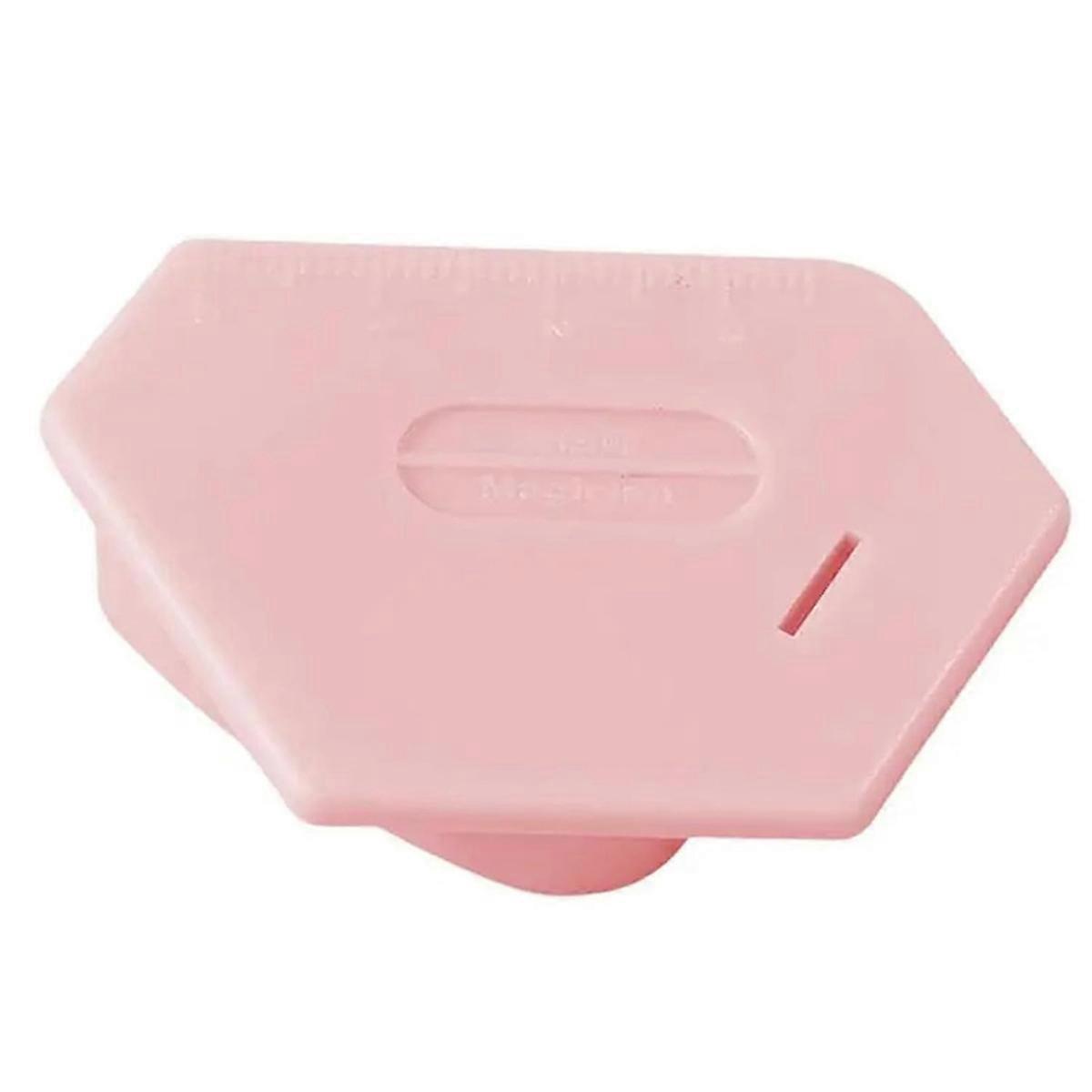 Multifucntional Seam Guide Hemmer Guide with Scale Pink 1PCS