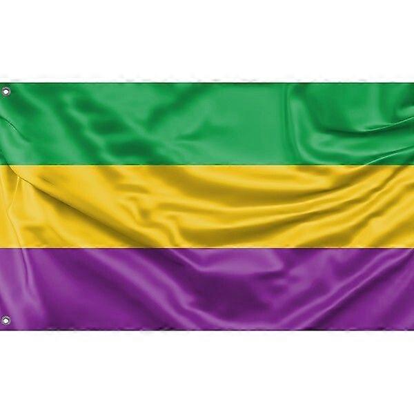 Mardi Gras Gras Flag FG2033