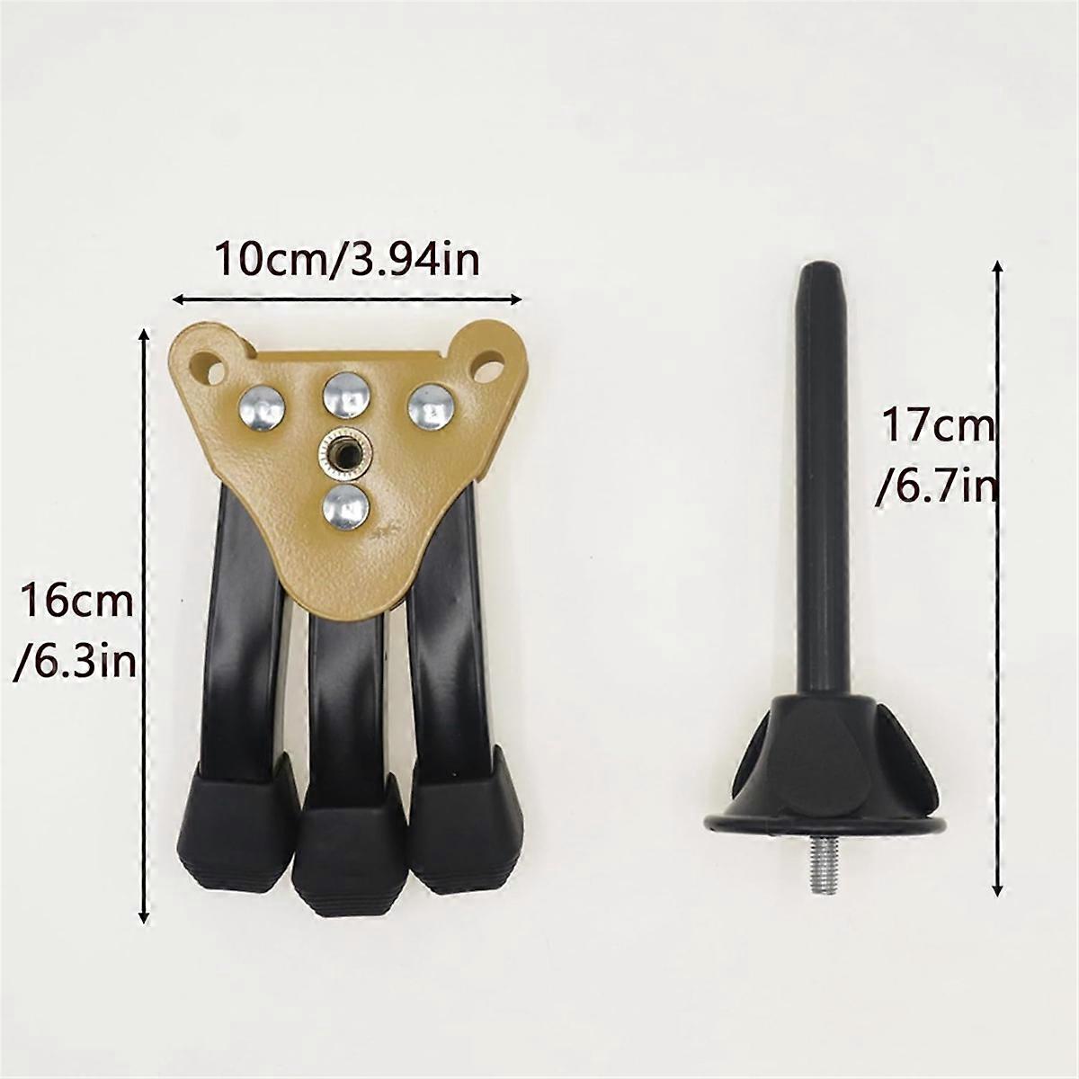 Portable Clarinet Stand, Foldable Tripod Holder for Flute, Oboe, and Other Woodwind Instruments, Per