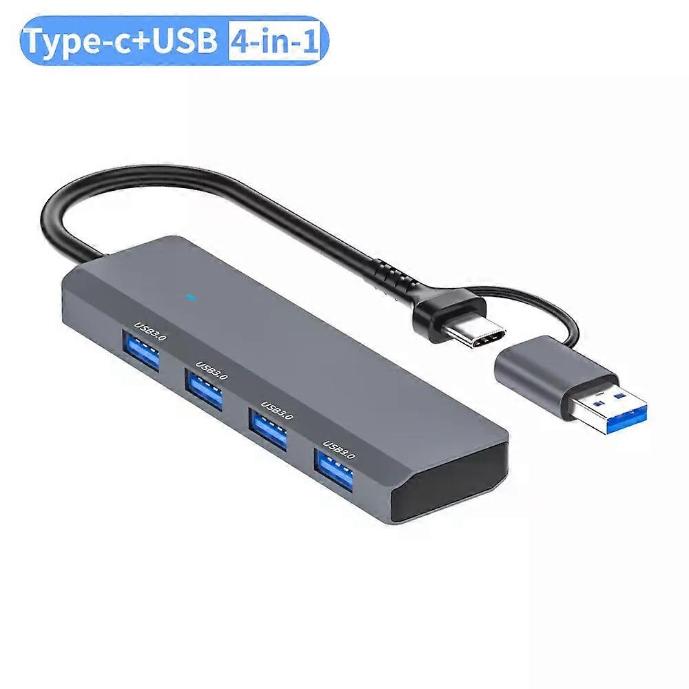 USB 3.0 Hub High Speed 4 Ports HUB Adapter Data Cable Splitter Expander Support Multi Systems Plug and Play Multi USB Adapter