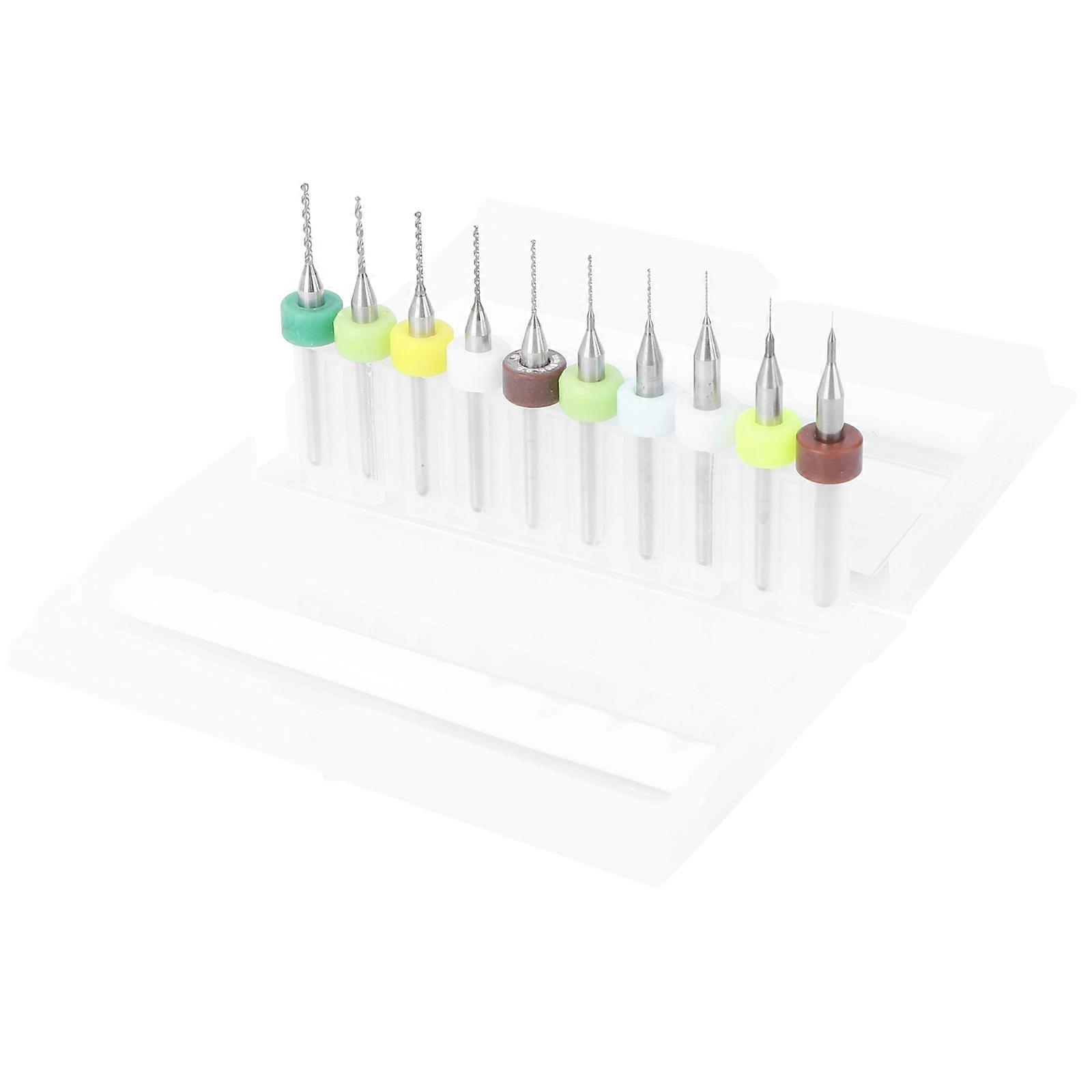 Carbide Drill Bits Pcb Circuit Board Set for Carving 10Pcs