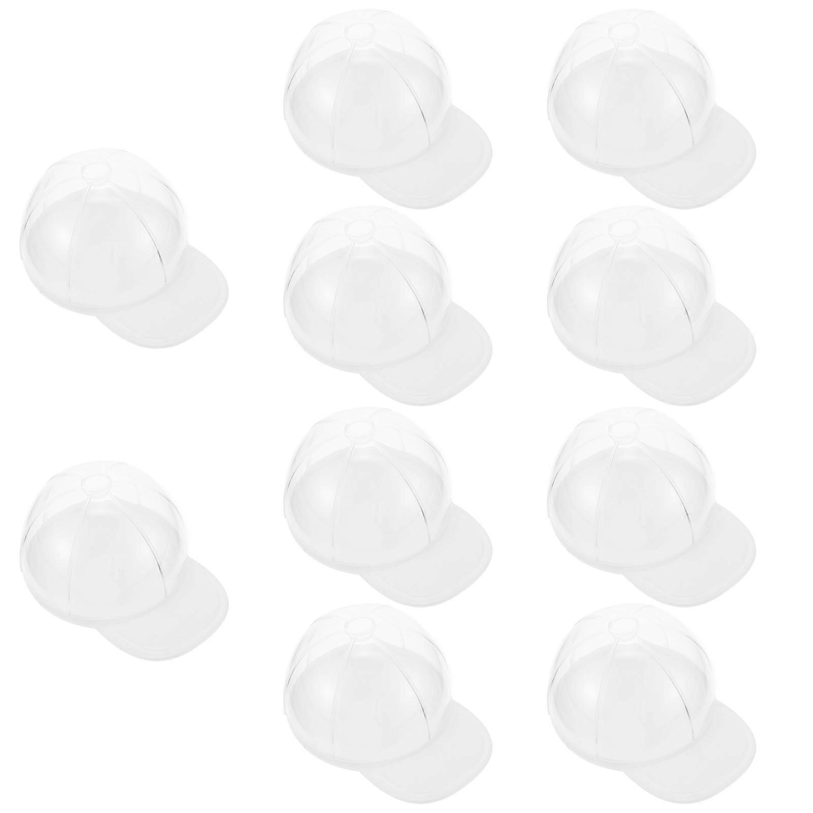 Candy Box Plastic Storage Box for Storage Use 12Pcs Hat Shape