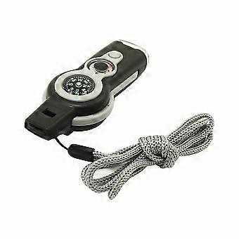 7-in-1 Emergency Whistle Whistles Multi-function Survival Tools Backpack