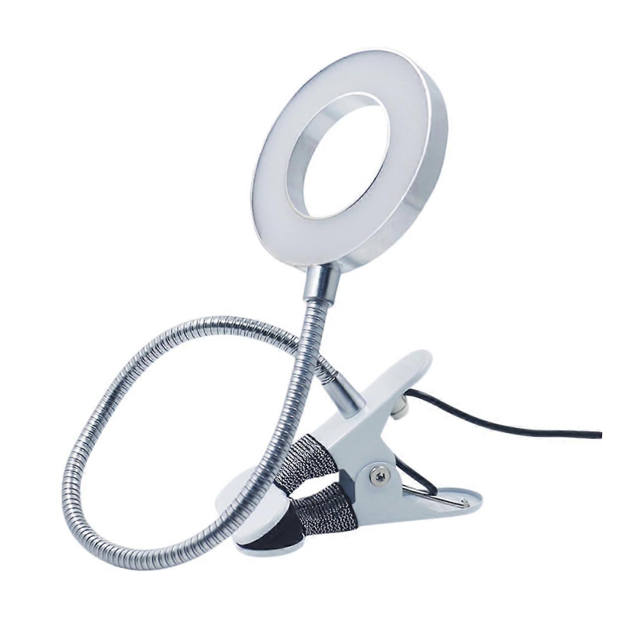 Adjustable Clip Desk Lamp USB Powered Reading Light Eye Caring LED Bedside Study Light Compact Clip Lamp For School Home