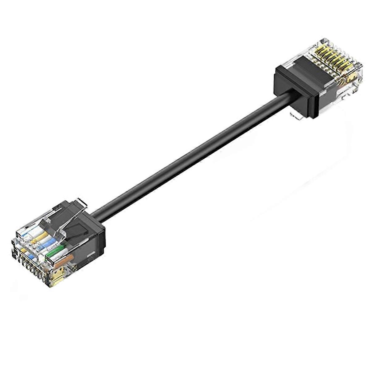 Cat6/Cat6a 24 Pack Slim RJ45 UTP Network Cord 10Gbps Cat 6 Patch Cable for Patch Panel to Switch Flexiable