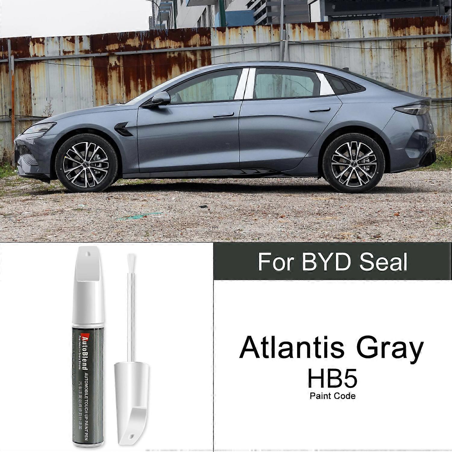 Compatible Paint and Clear Coat Repair Pens for BYD Seal Fix Scratches, Dents, Spots, and Match Original Factory Color Codes