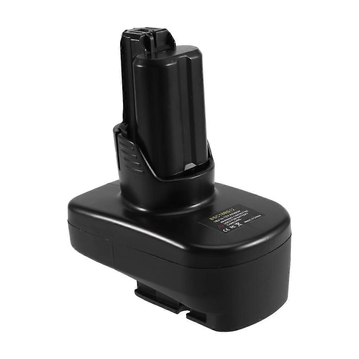 Battery Adapter for C 18V Li-Ion Batteries, Converts to 12V Drill/Cordless Power Tools