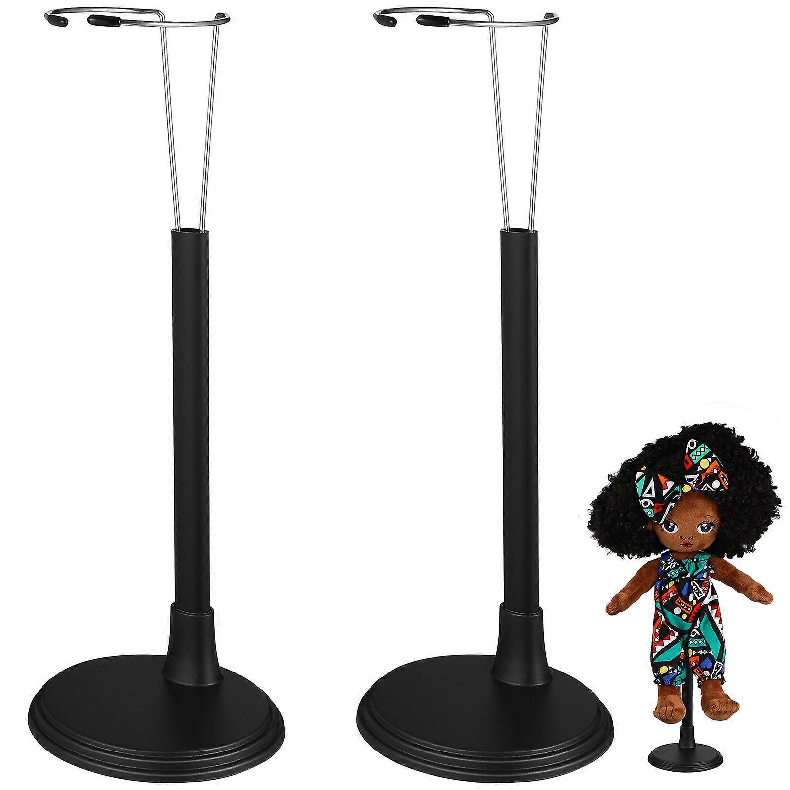 Doll Holder Stand 4 Pcs Storage Racks for Dolls Action Figures Home Display 28x10cm Easy Installation