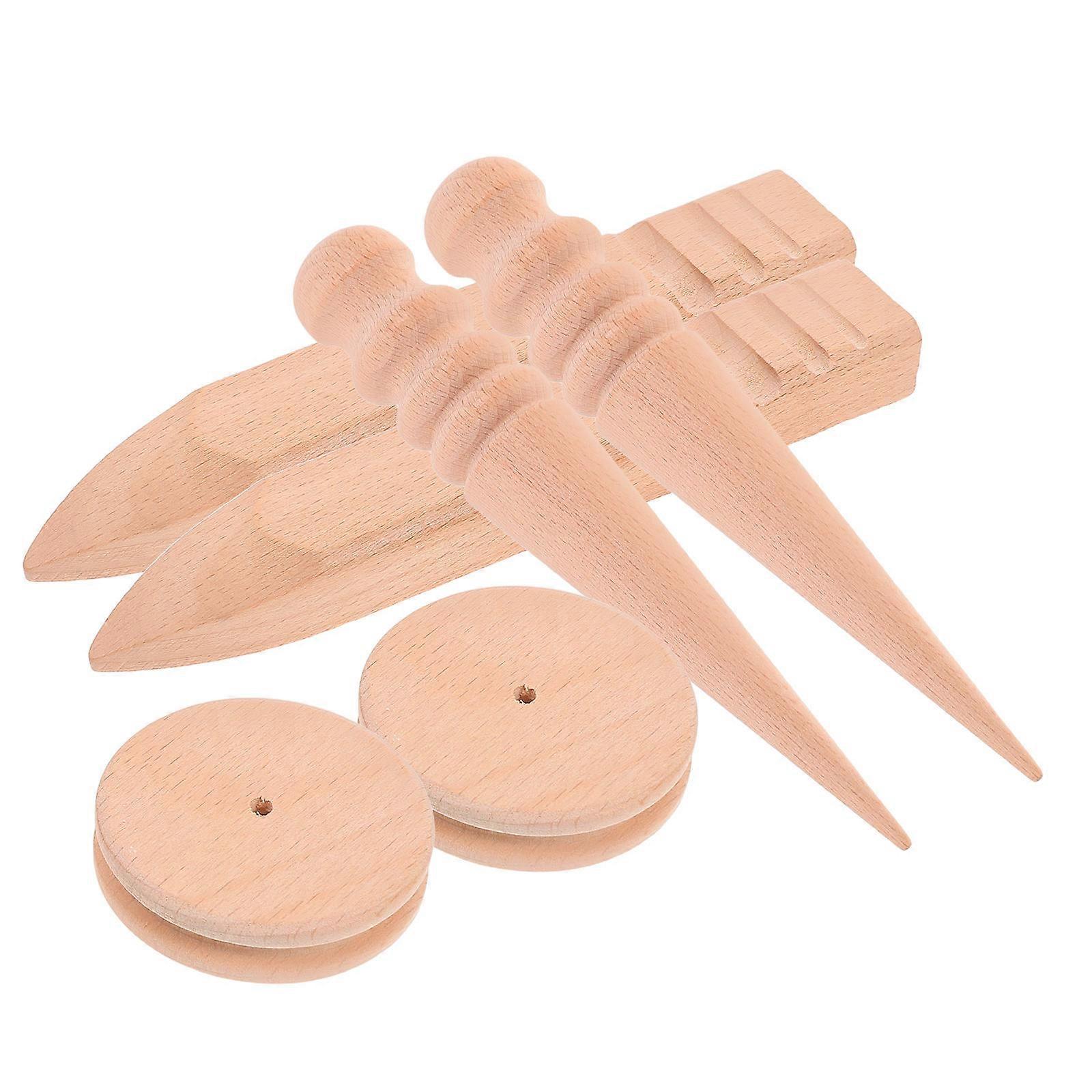 Wood Sanding Block for Polishing 8Sets Round Rod Design for Furniture Making
