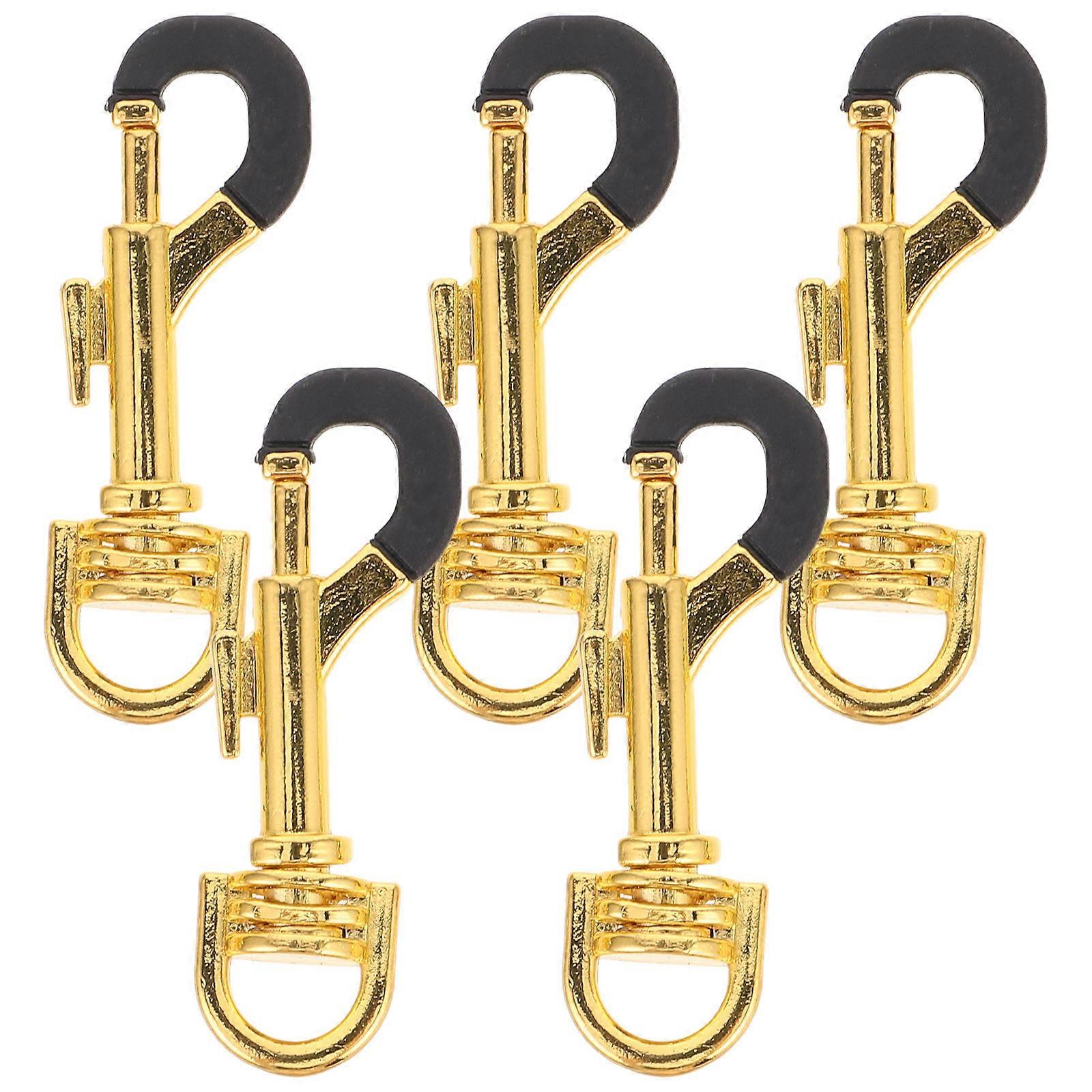Saxophone Neck Strap Metal Swivel Snap Replacement Hooks 20Pcs