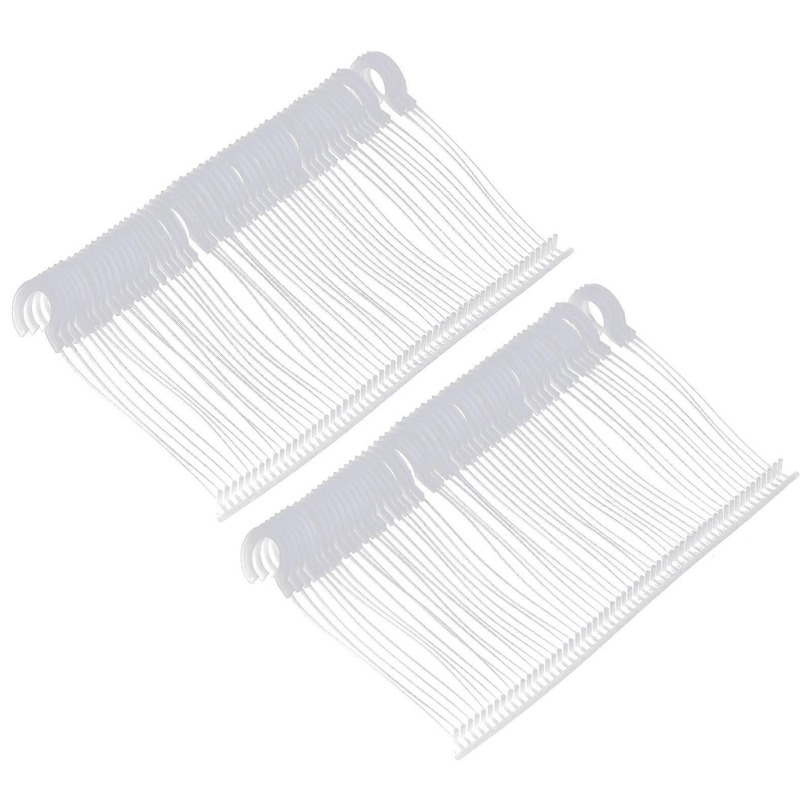 Tag Fasteners for Fastening Use 10000Pcs White Plastic Label Fasteners