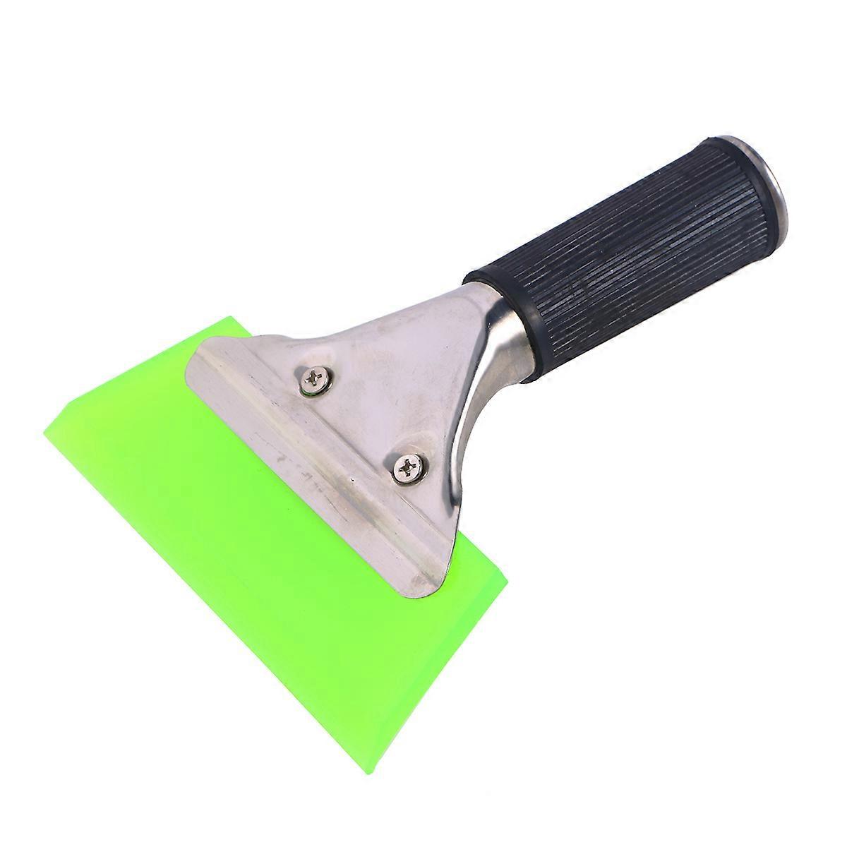 Car Window Cowhells Squeegee for Cleaning Use 2Pcs Green