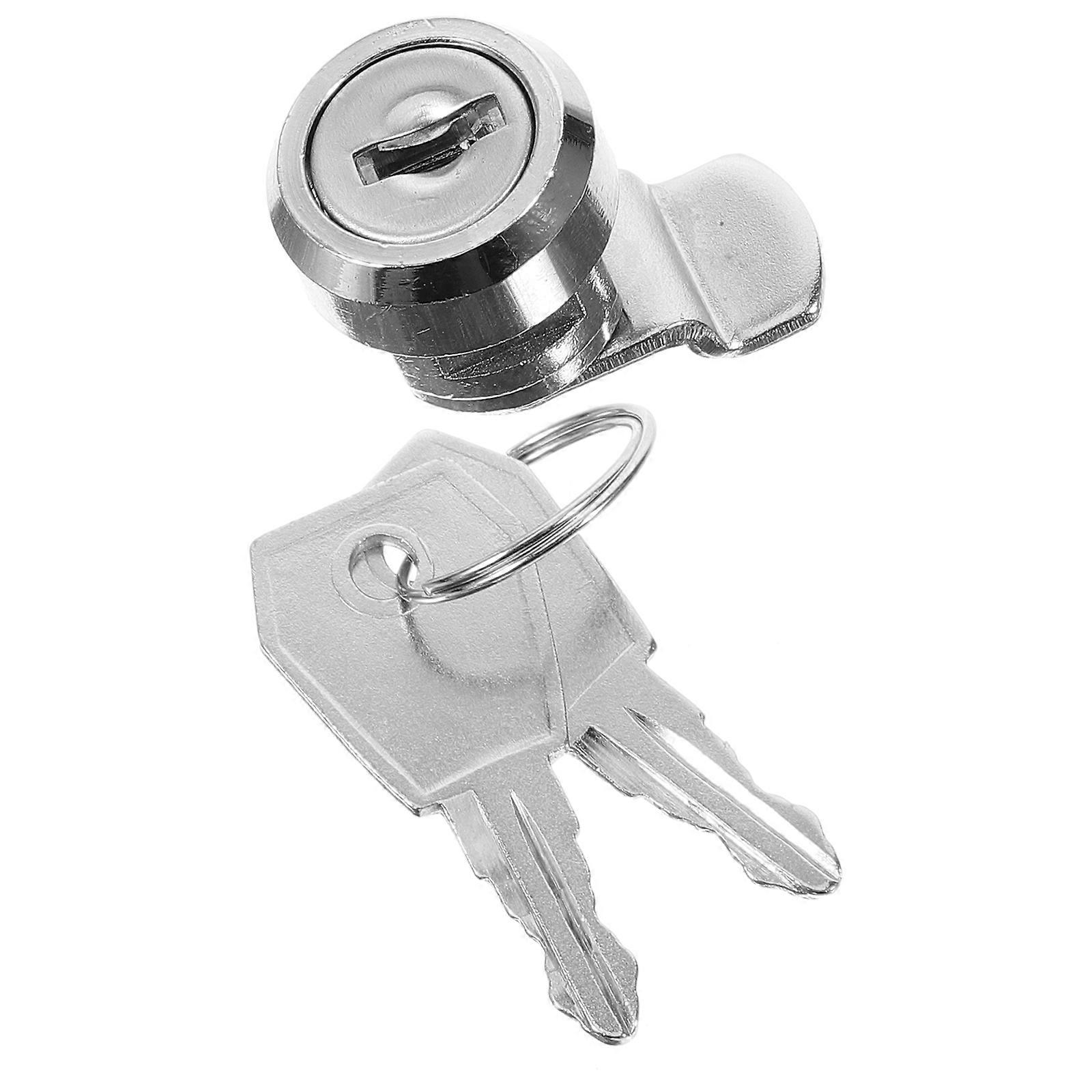 Electrical Panel Lock Cam Lock for Locking 3Sets Stainless Steel Silver