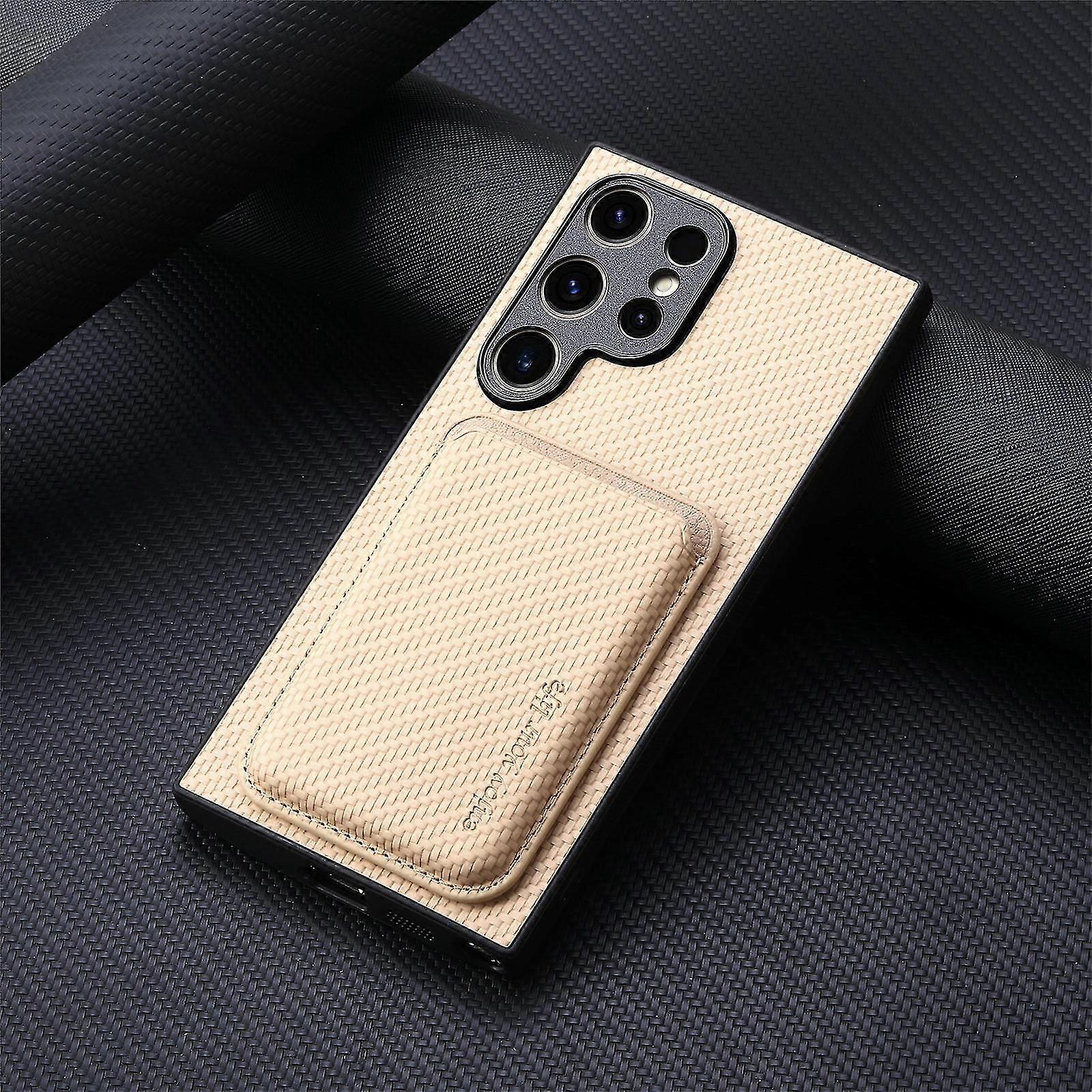 para Samsung Galaxy S24 Ultra Wallet Case com Magsafe Full Camera Protective, S24 Ultra Case com suporte de cartão