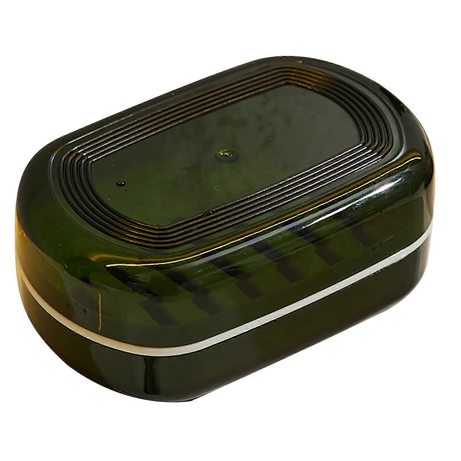 Space Saving Soap Box with Double-Layer and Drainage Design