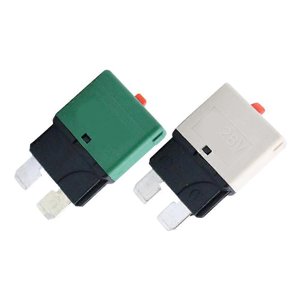 Overload Protection Manual Reset Circuit Breaker for Car Automotive 2Pcs