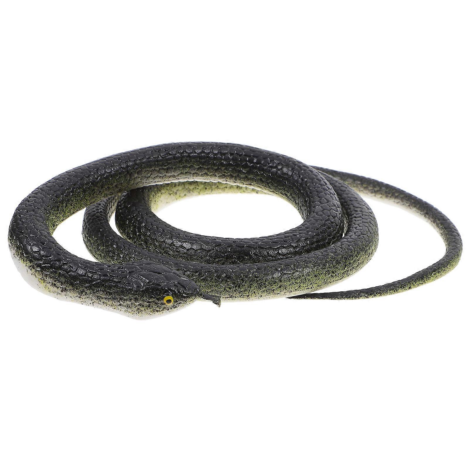 Snake Prank with String Clip Realistic Snake Toy for Party Decoration 4Sets