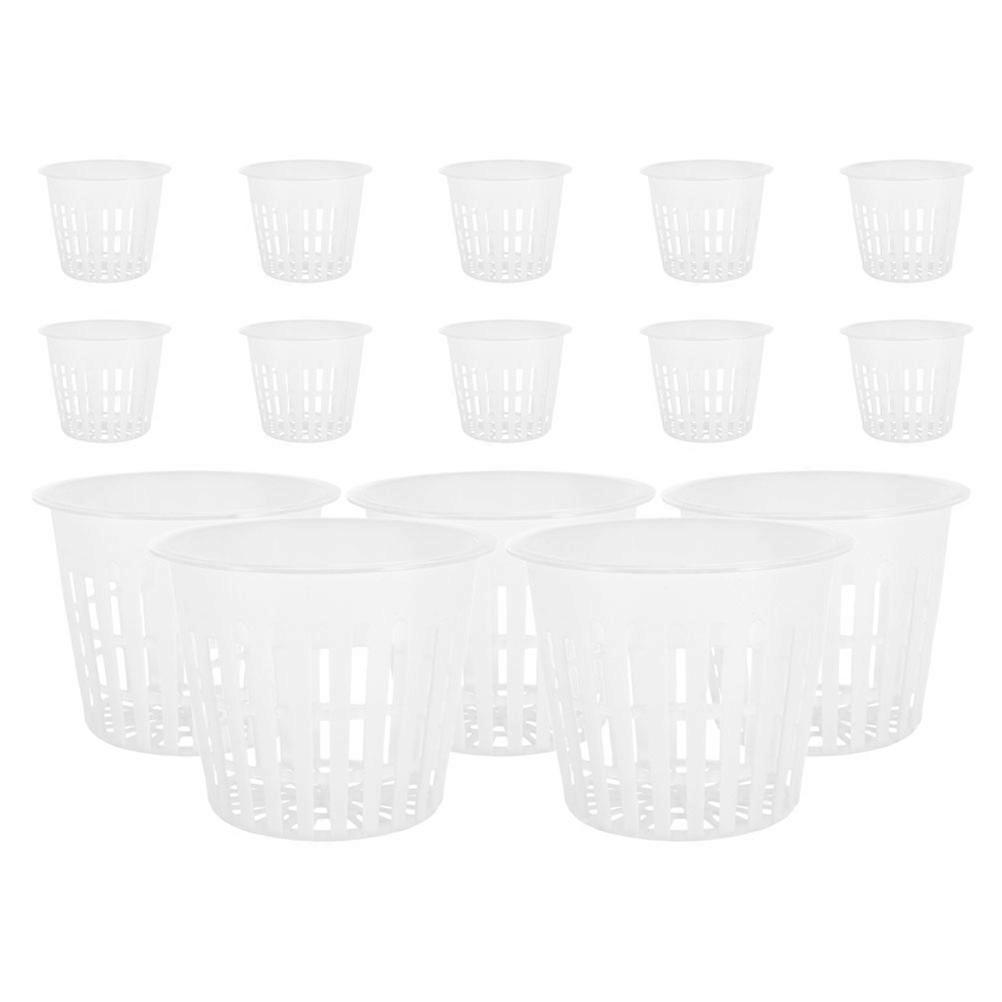 Net Pots for Hydroponics Plastic Hydroponic Cups 75Pcs Garden Accessory