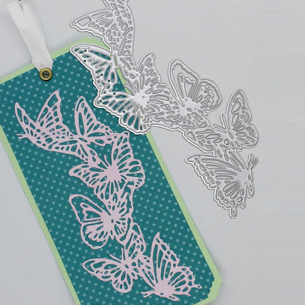 1PC Butterflies Metal Cutting Dies Die-cut Crafts Stencil Tool for DlY Handmade Scrapbook Cards
