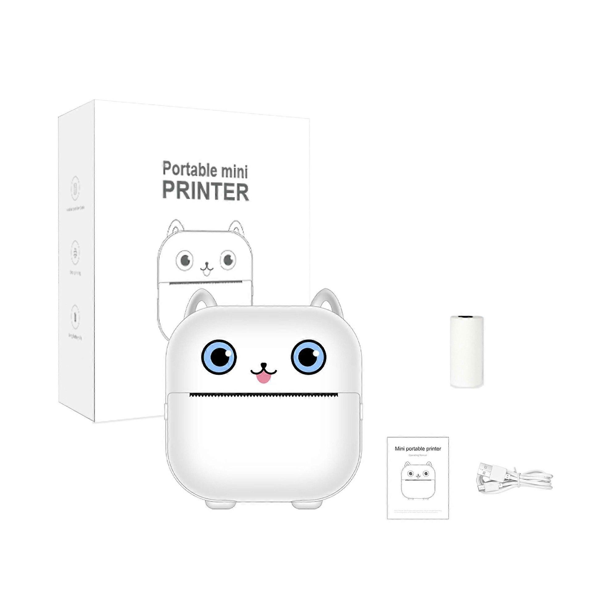 X15 White Portable Bluetooth Thermal Printer