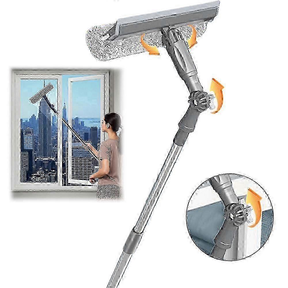 Machine de nettoyage de vitres télescopique Kit Poteau Extensible Réglable