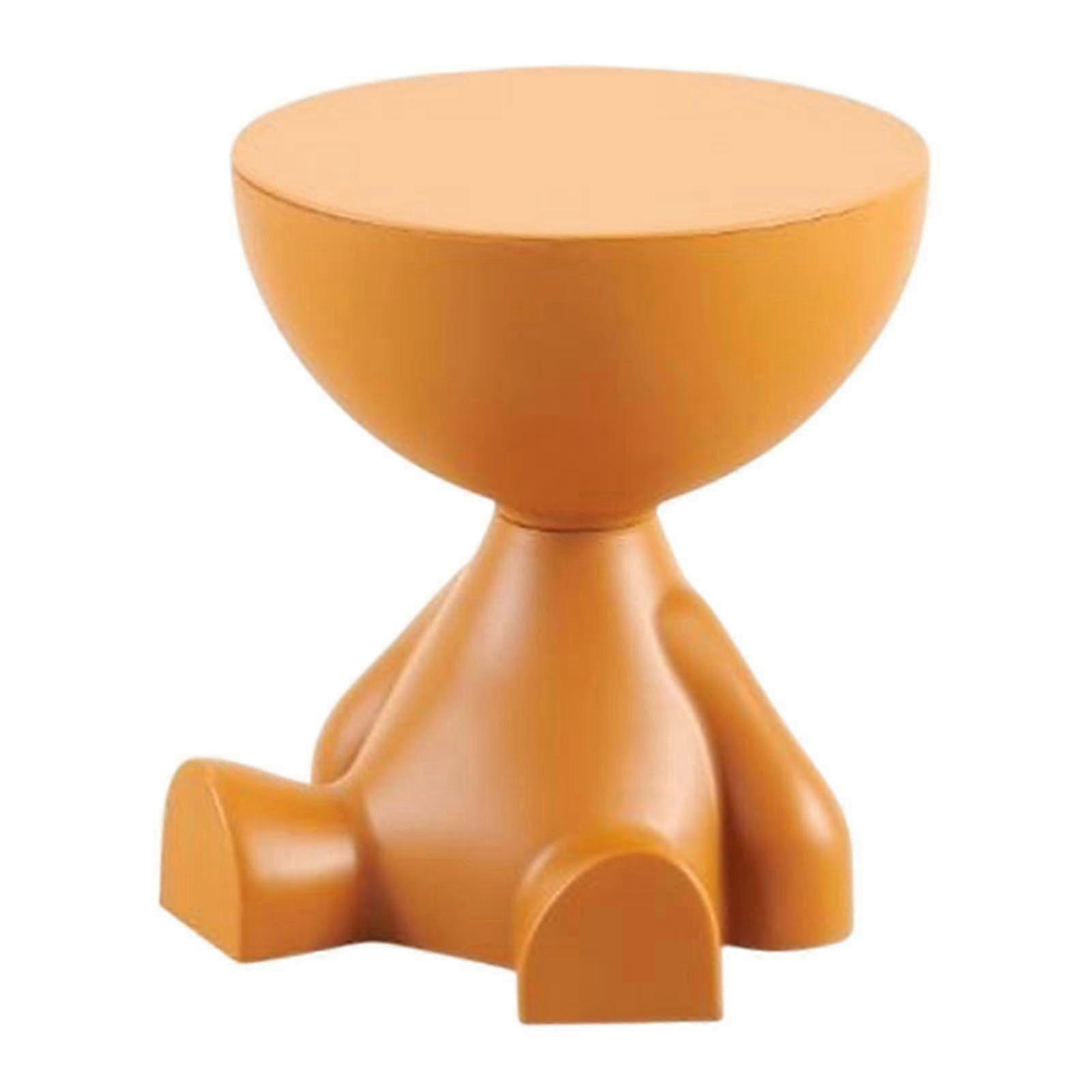 Compact Sofa Edge Drink Table, Decorative Accent Table for Living Room, Bathroom, Office, Patio