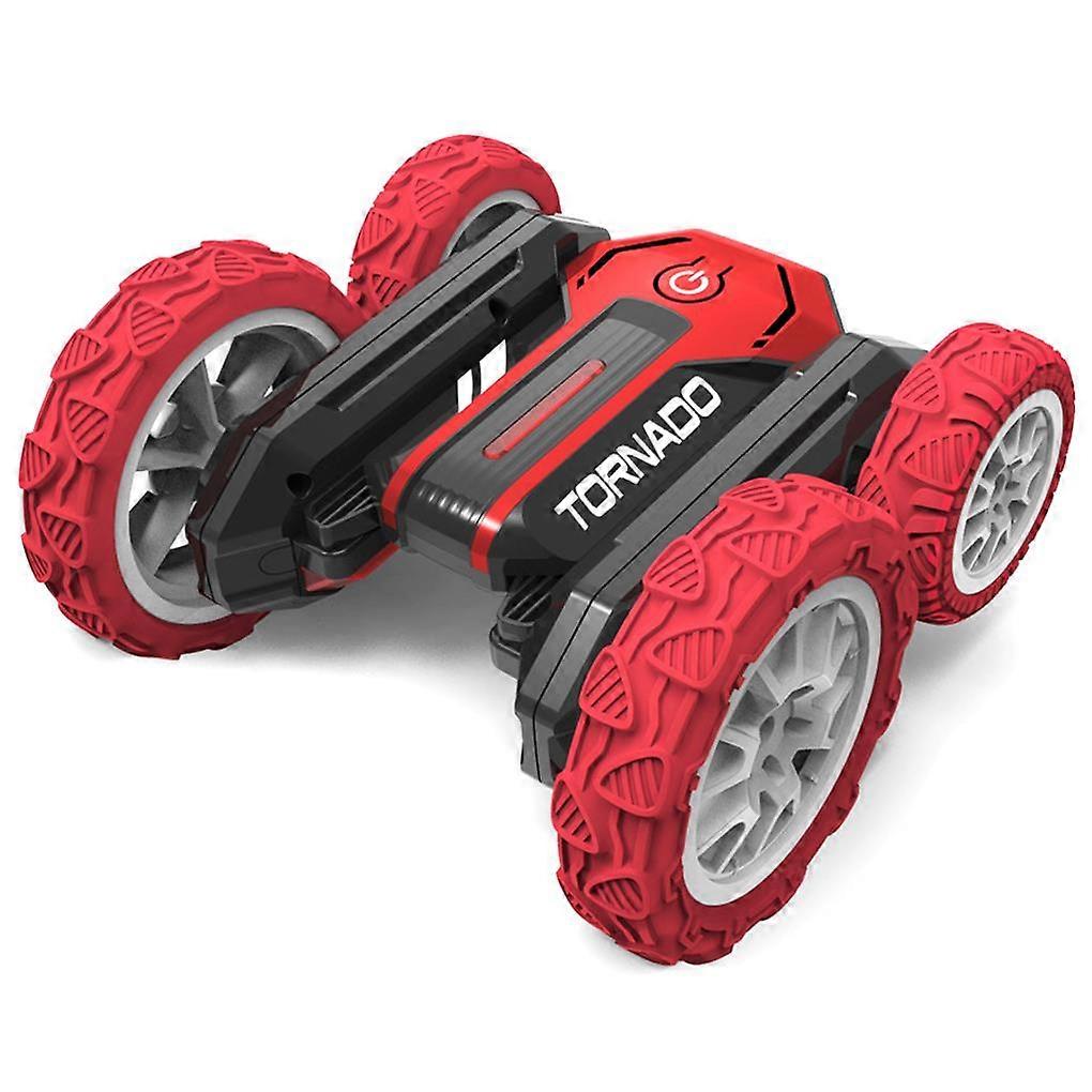 RC Car Remote Vehicle Flip Toy Fine Workmanship Compact Size Double-sided