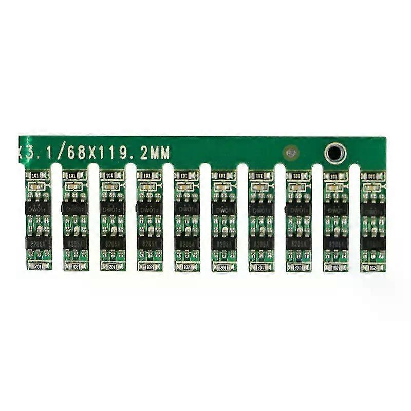 10 PCS/Lot 37V BMS 1S 15A 18650 Ternary Lithium Battery Charging Protection Board Same Port for Electric Tools Toys