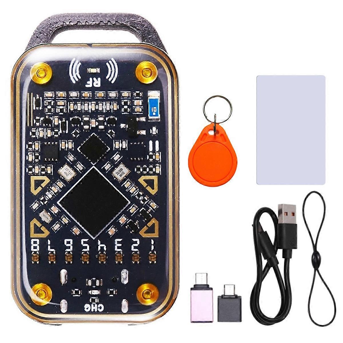 Chameleon Ultra RFID Smart Chip Reader Smart Card Emulator NFC Duplicator+CUID Keychain/Card for 125