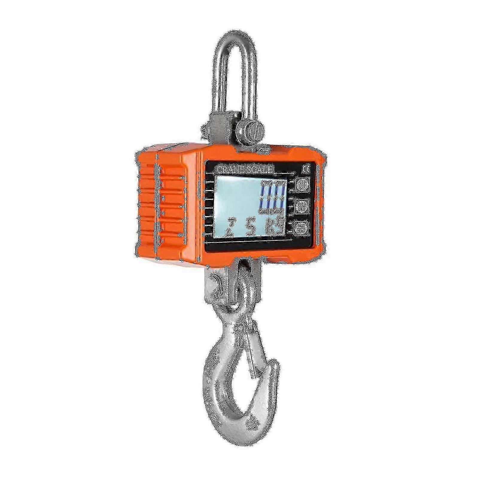 Digital Hanging Scale 1000kg/ 2204lbs Portable Heavy Duty Crane Scale