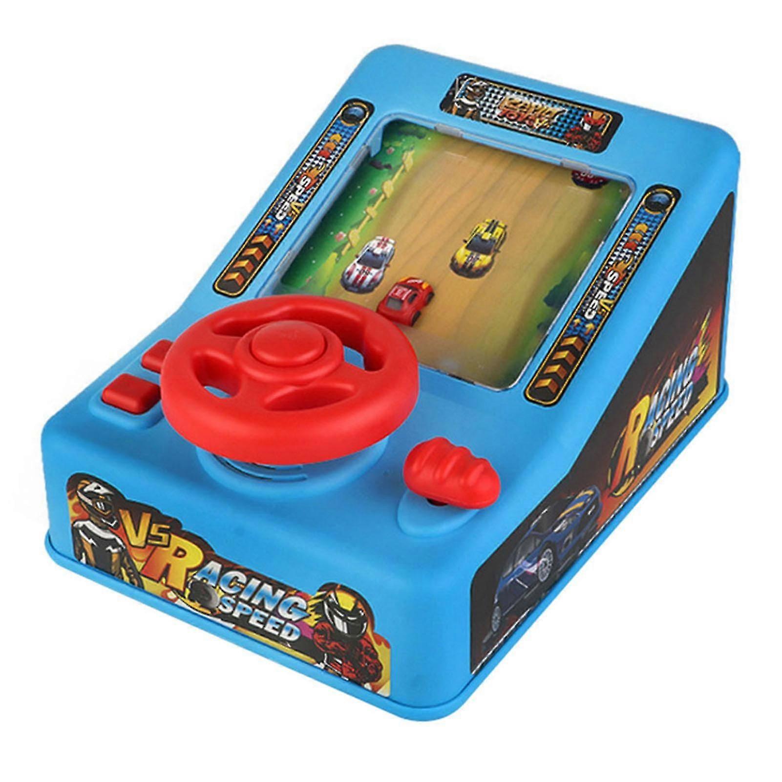 Simulation Steering Wheel Interactive Racing Game Steering Wheel Toy for Kids with Sound Effects