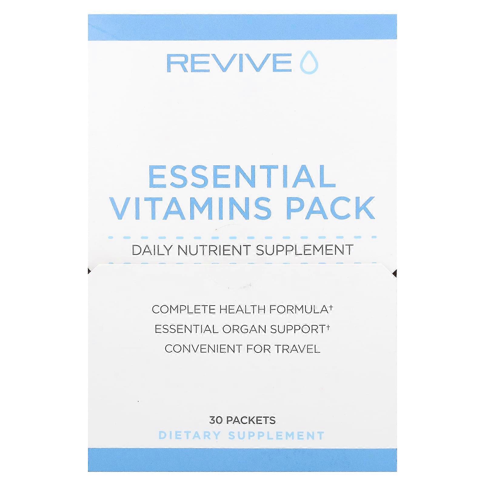 Essential Vitamins Pack, 30 Packets
