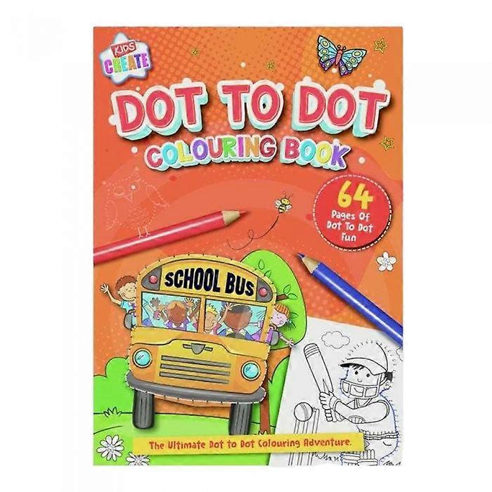 IG Design Dot To Dot Colouring Book