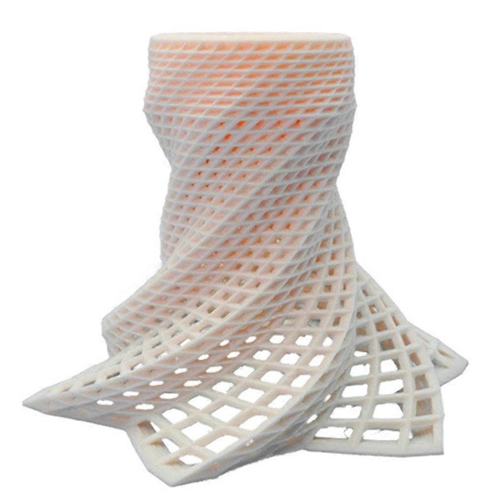 Candle Holder with Twisted Design Plastic