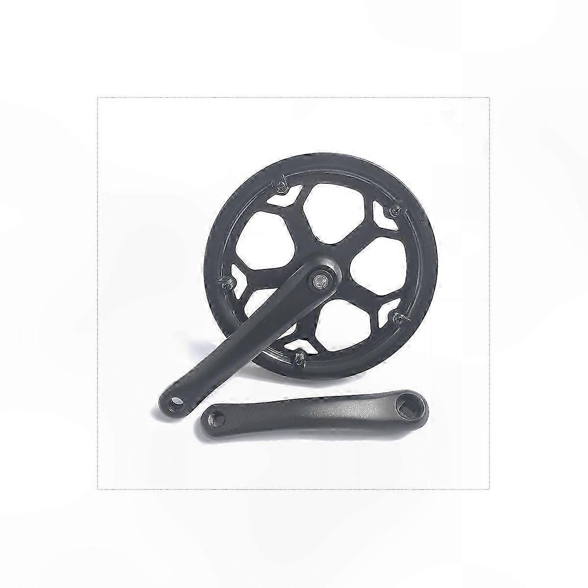 170mm CNC Crankset with 48T Sprocket for Square Hole Bicycles