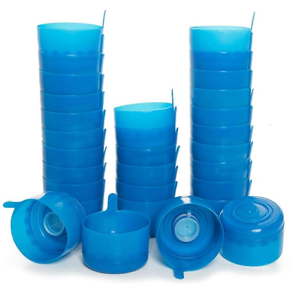 30-pack spillfria flasklock för vatten till vattendispenser 