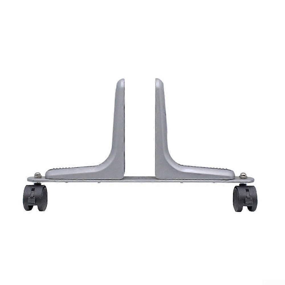 Aluminum Alloy Privacy Screen Stand Divider 2Pack With 360Degree Swivel Wheels, Home Office Partition, Silver