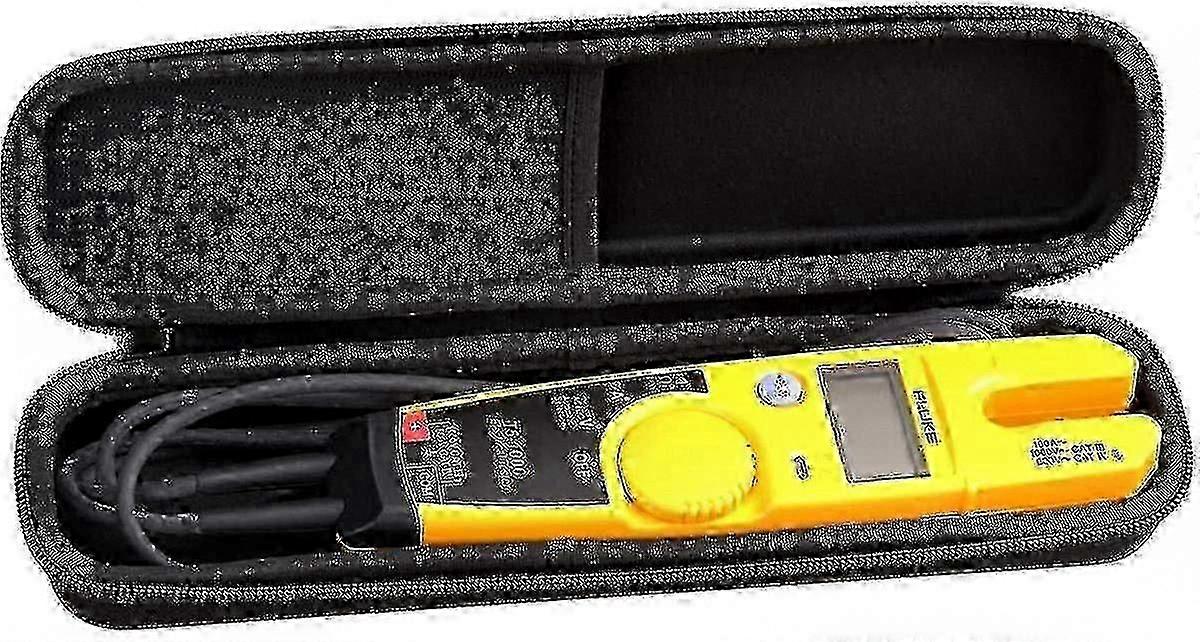 Fluke T5-1000 and T6 Electrical Tester for Voltage, Continuity, and Current Measurement with Protective Case