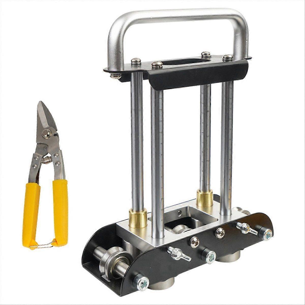 Version Brake Edge Roller Bending Tool for Rain Diverter&Making Folding Edges for Various Metal Ro