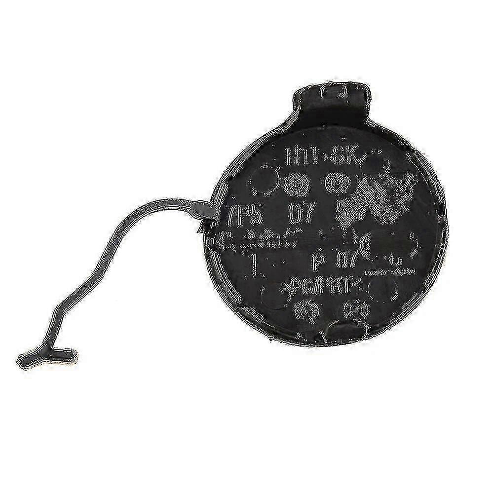 2 قطعة أسود سيارة الجبهة المصد سحب هوك غطاء العين لبورش كايين 2011-2014 ، مقطورة عقبة استقبال غطاء غطاء قابس