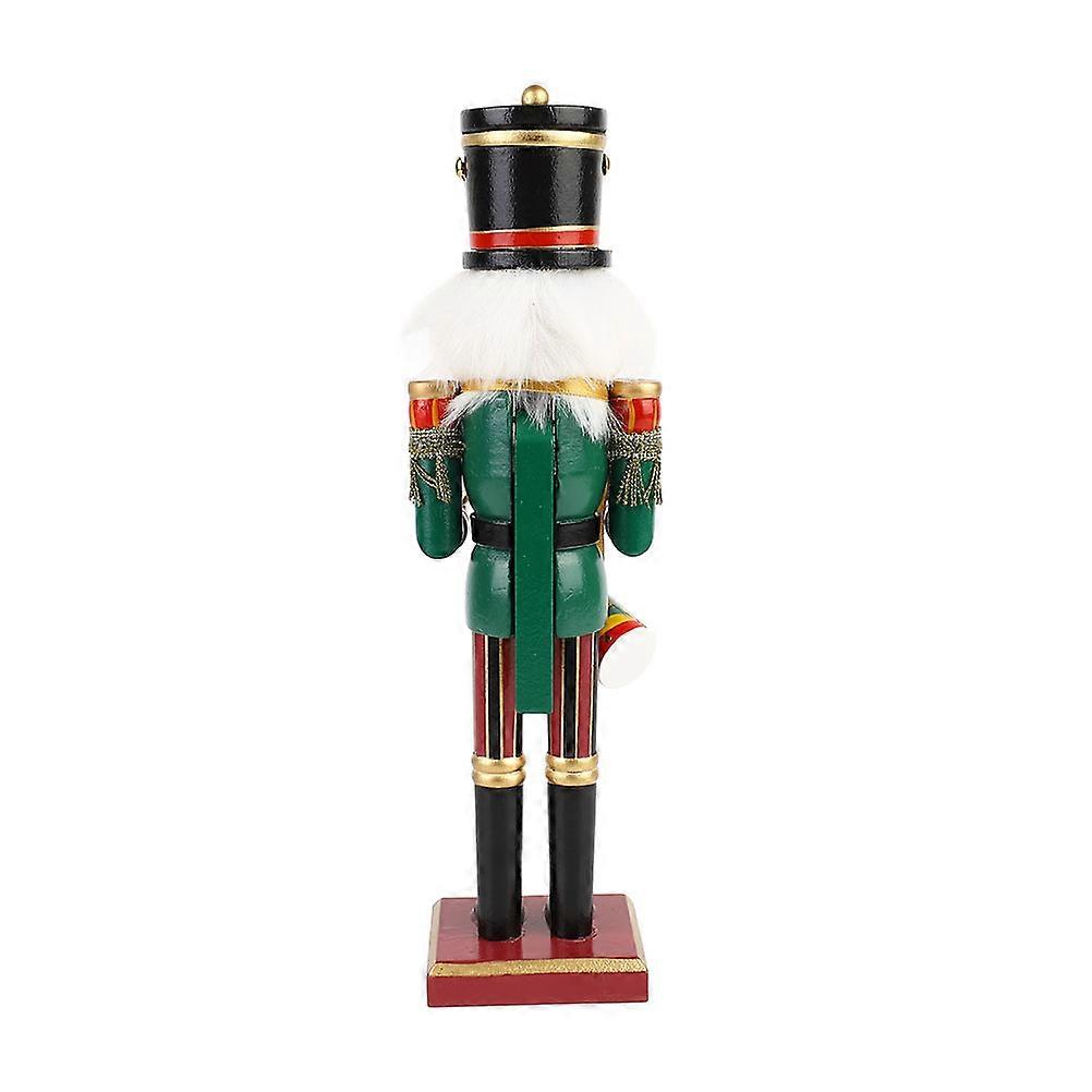Xmas Wooden Nutcracker Figures 12 Inch Nutcracker Ornament Xmas Decorations Gift