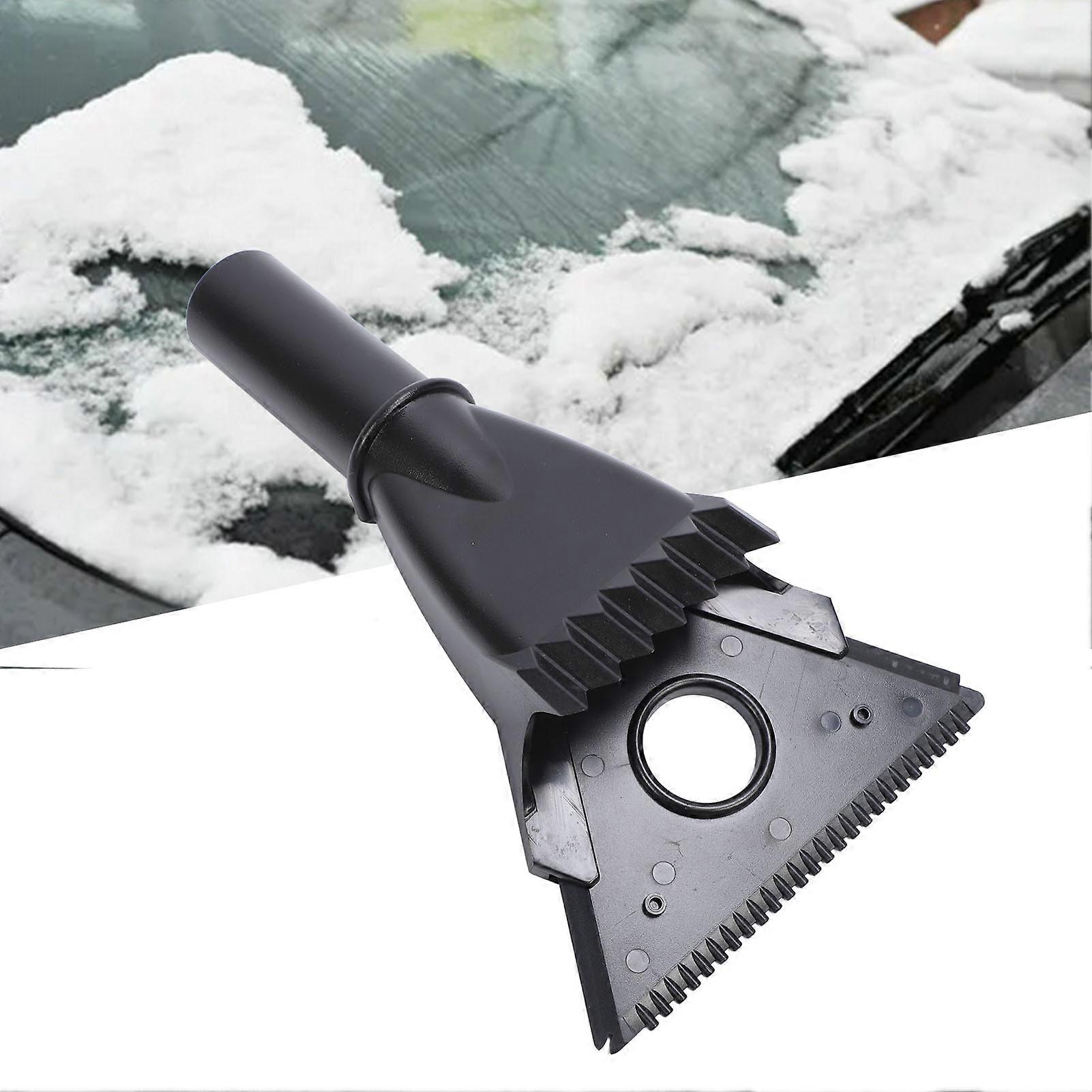 Snow Scraper Head ABS Windshield Ice Scraper Brush Remover Cleaning Tool ABS for Automotive Triangle Head 