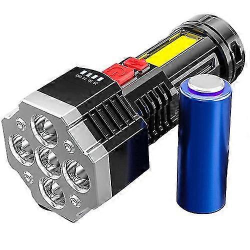 25-26 Waterproof Led Flashlight Usb Rechargeable