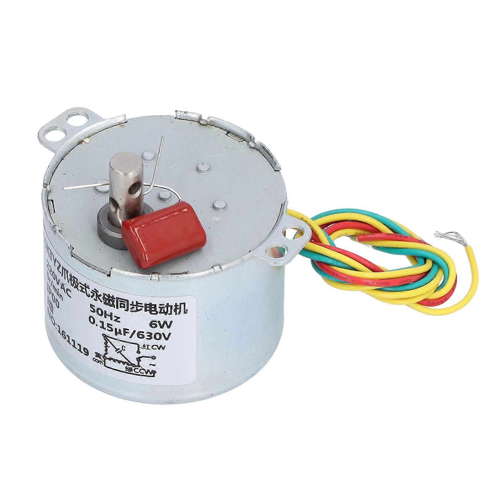 Synchronous Motor Reduction Geared Box Industrial Control With Capacitor 5RPM AC220V 50KTYZ