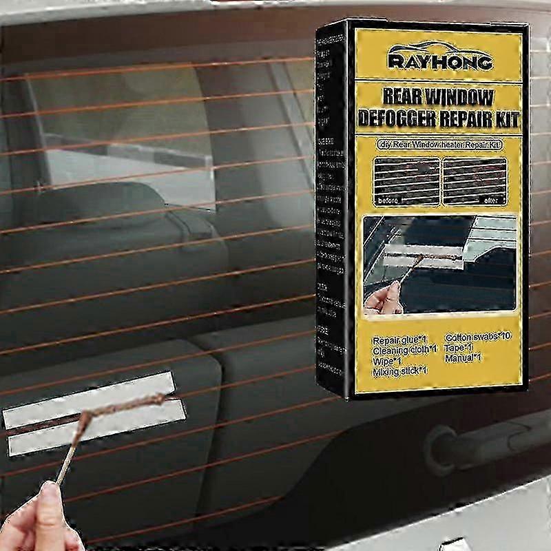 DIY defogger repair kit for car - Fix rear window heater lines