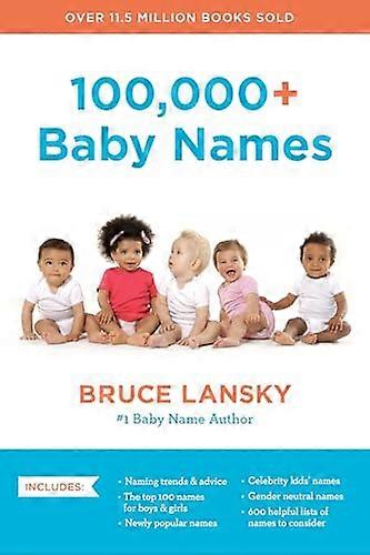 100 000+ Baby Names (Revised): The Most Helpful Complete and Up to Date Name Book