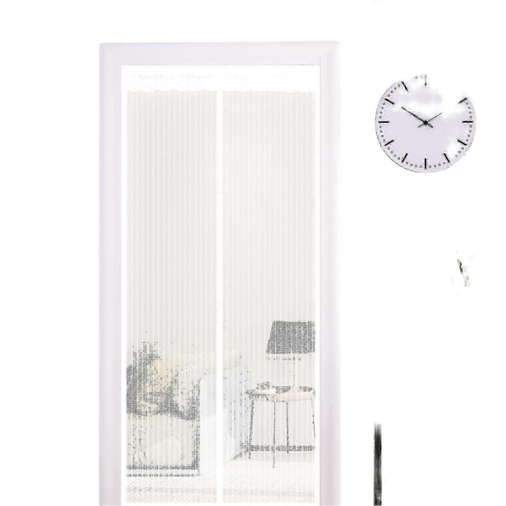 Non-Porous Mosquito-Proof Partition Screen Door made of Polyester and Cotton