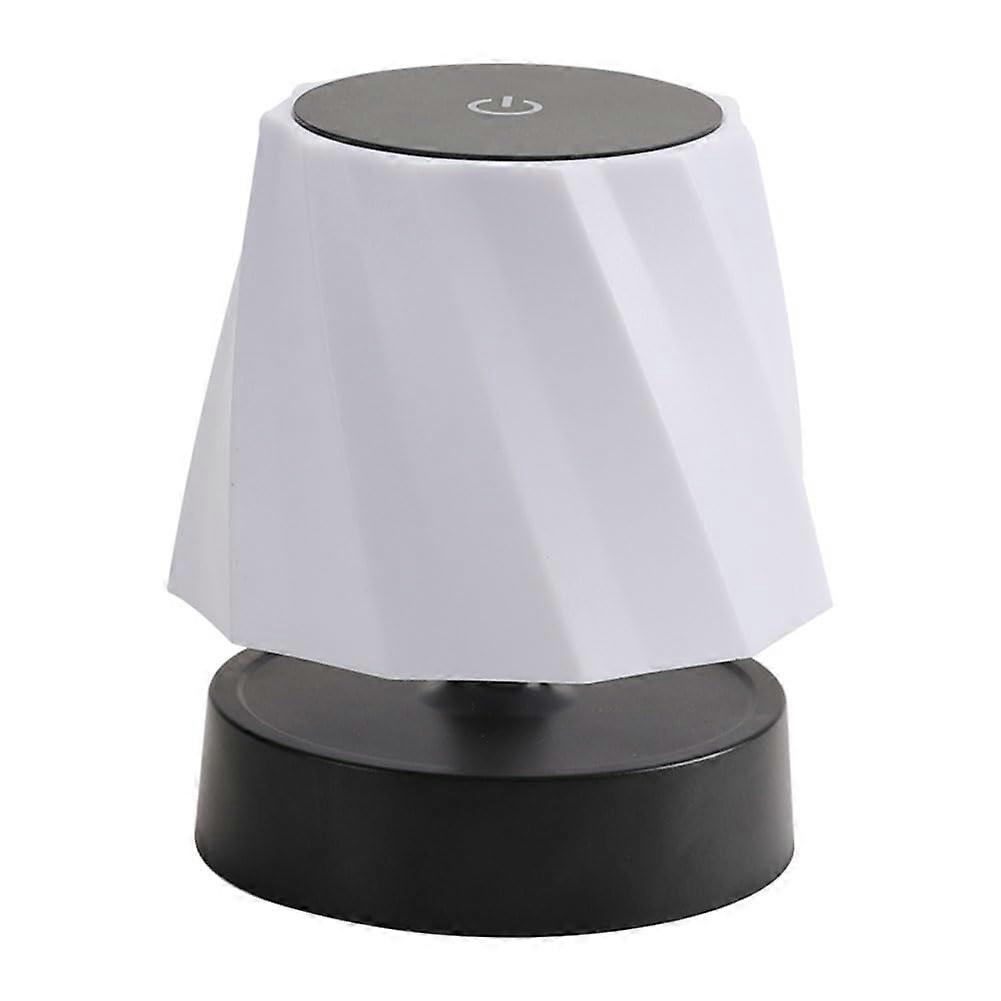 LED Telescopic Table Lamp Stepless Dimmable USB Rechargeable Cordless Bedside Lamp