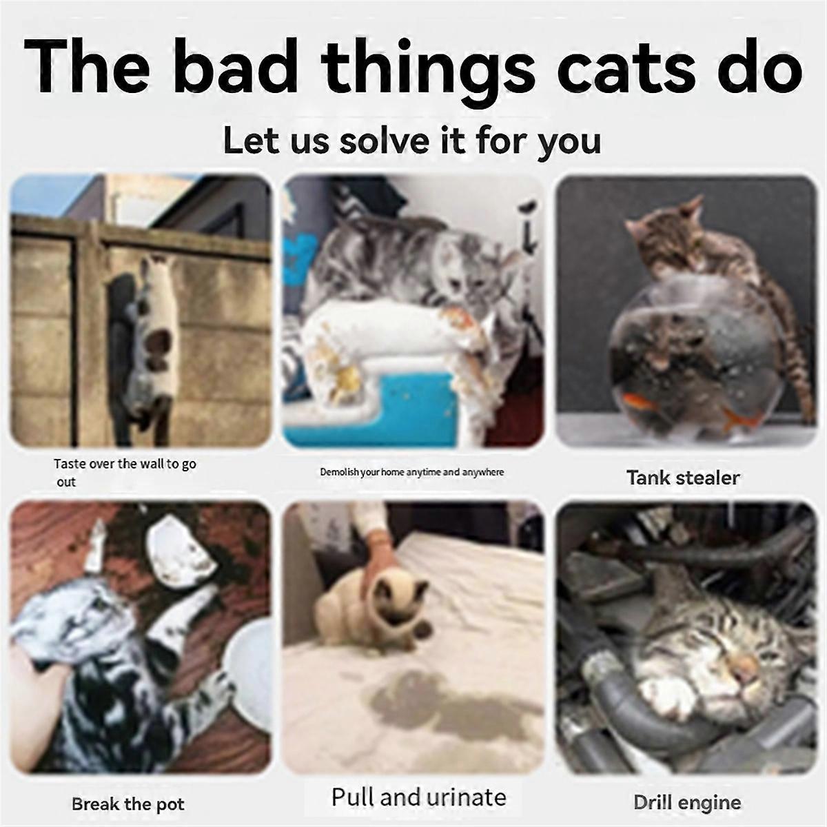 8 قطع من سجادات طاردة للقطط والكلاب للاستخدام الداخلي والخارجي، سجادات شفافة طاردة للقطط للاستخدام الخارجي، سجادات طاردة للحيوانات الأليفة مزودة بمسامير